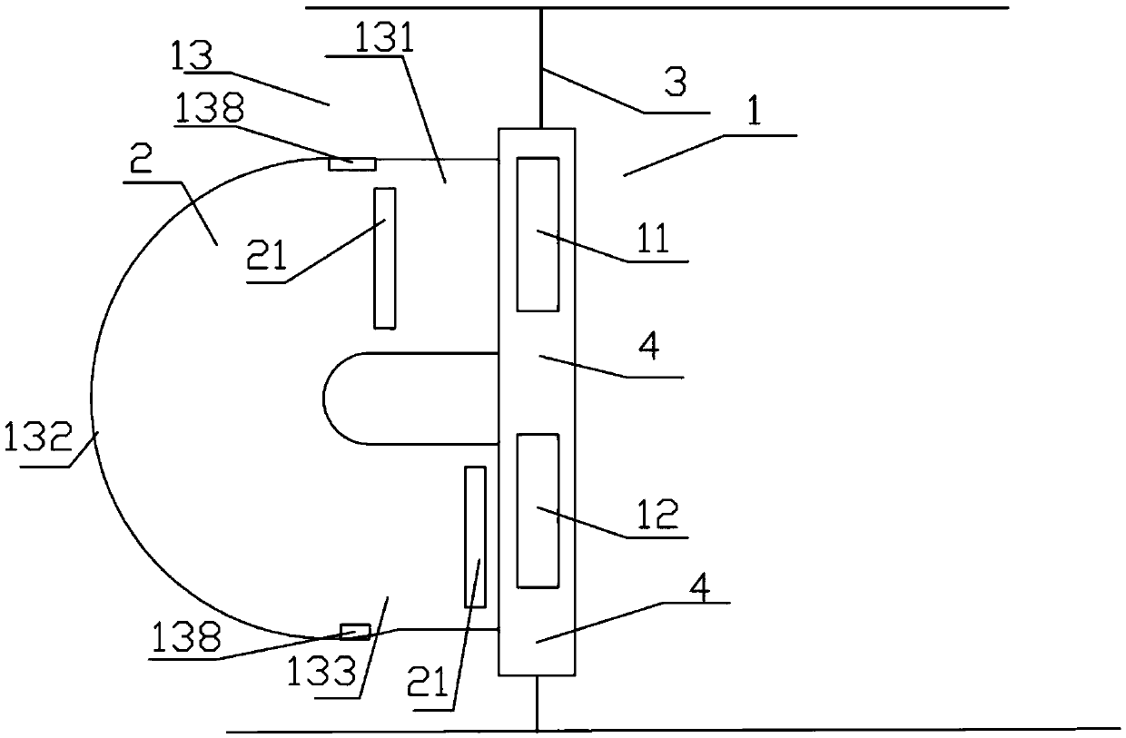 Multifunctional indoor air purification device and window and room with same