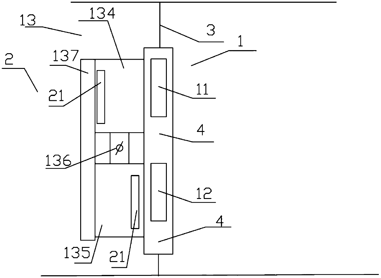 Multifunctional indoor air purification device and window and room with same