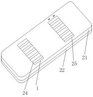 Early pregnancy test paper combined device