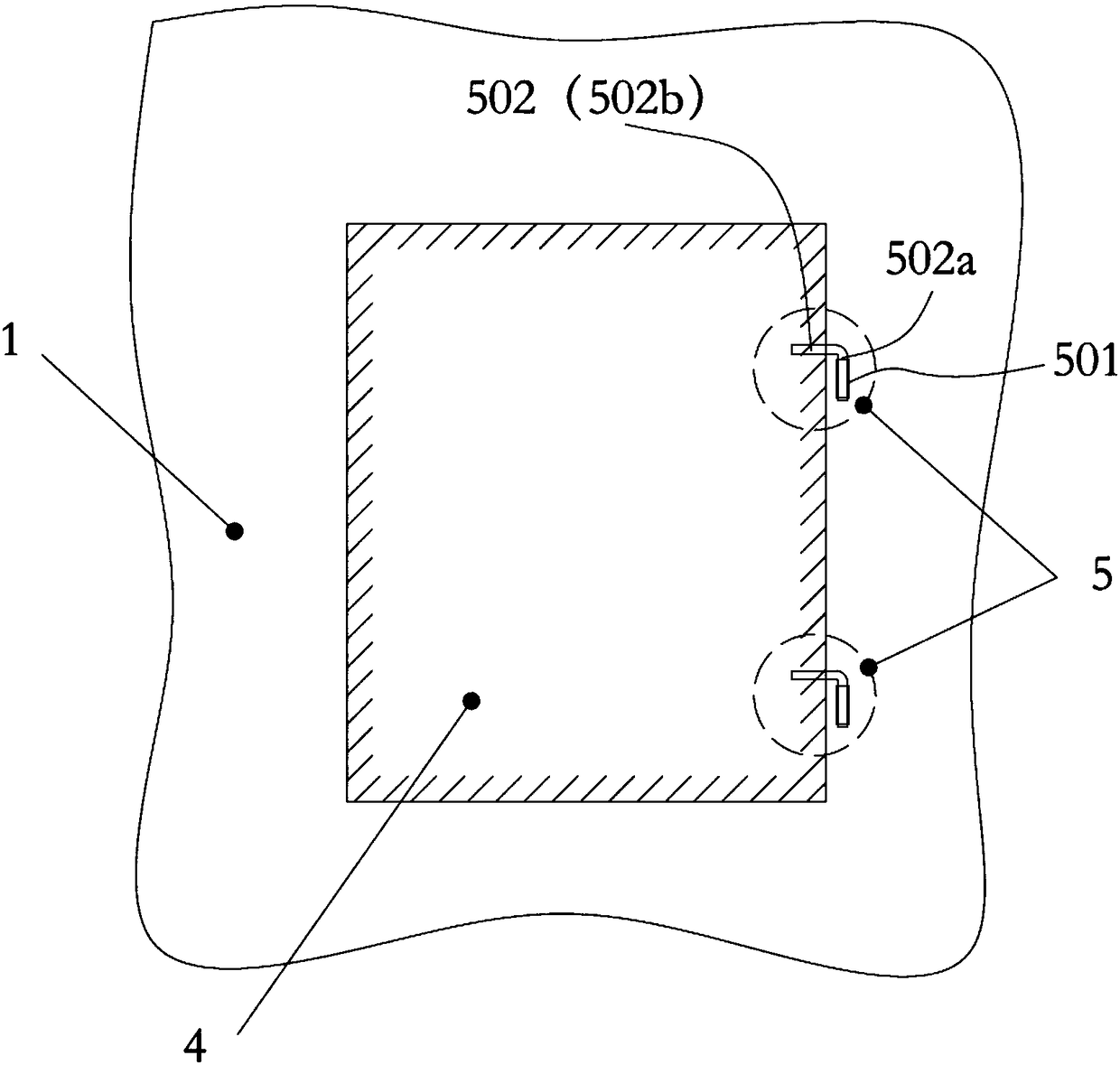 Method for building bridge crossing ladder of marine engine room