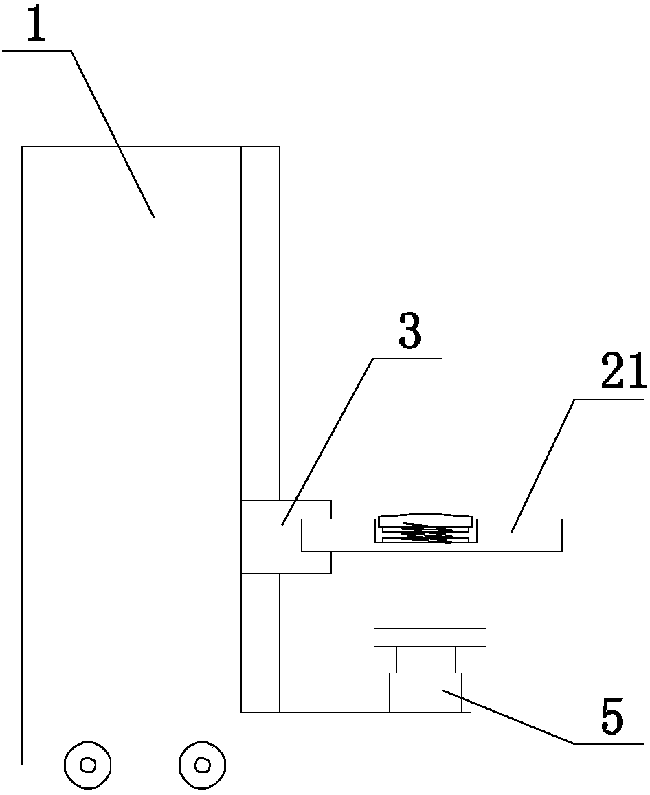 Intelligent lifting forklift capable of steering