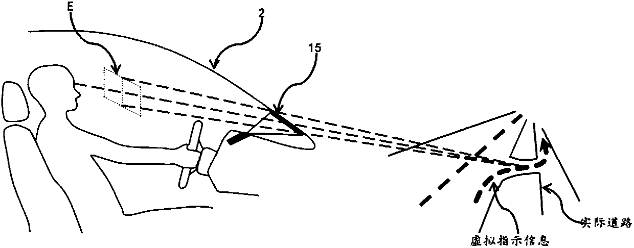 Augmented reality head-up display system and method