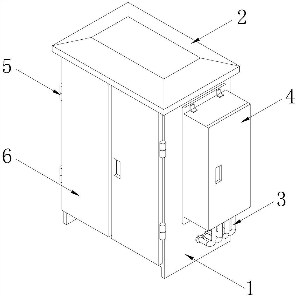 5G signal tower distribution box