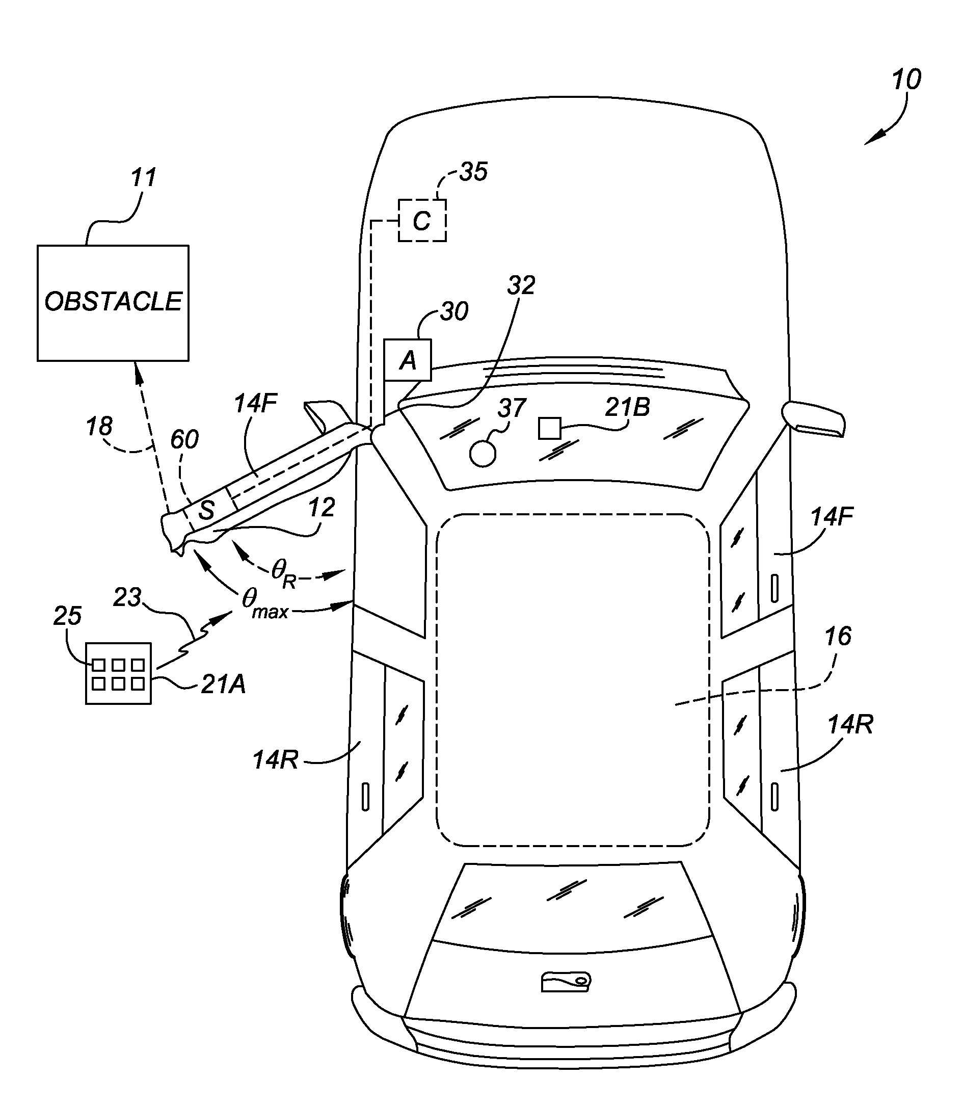 Power swinging side door system and method