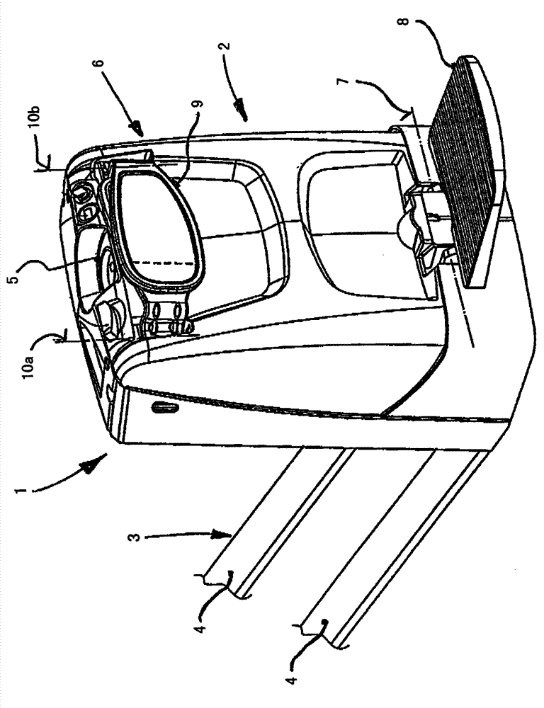 Rudderstock for ground transmission machine operated by rudderstock