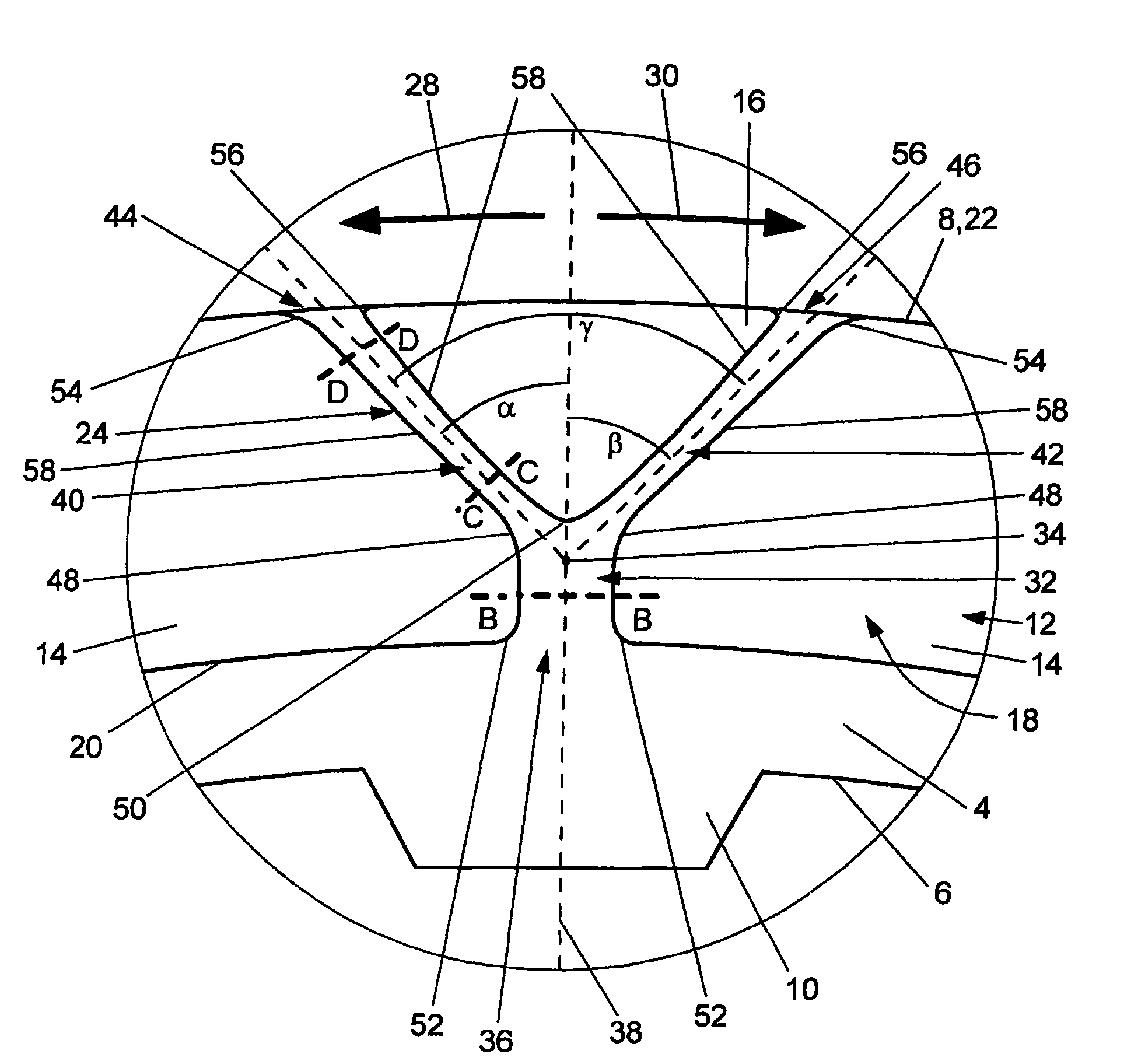 Friction part for a frictionally acting device, and frictionally acting device having a friction part of said type