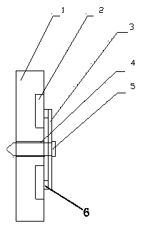 Airtight cap sealing fixture based on hot plate heating