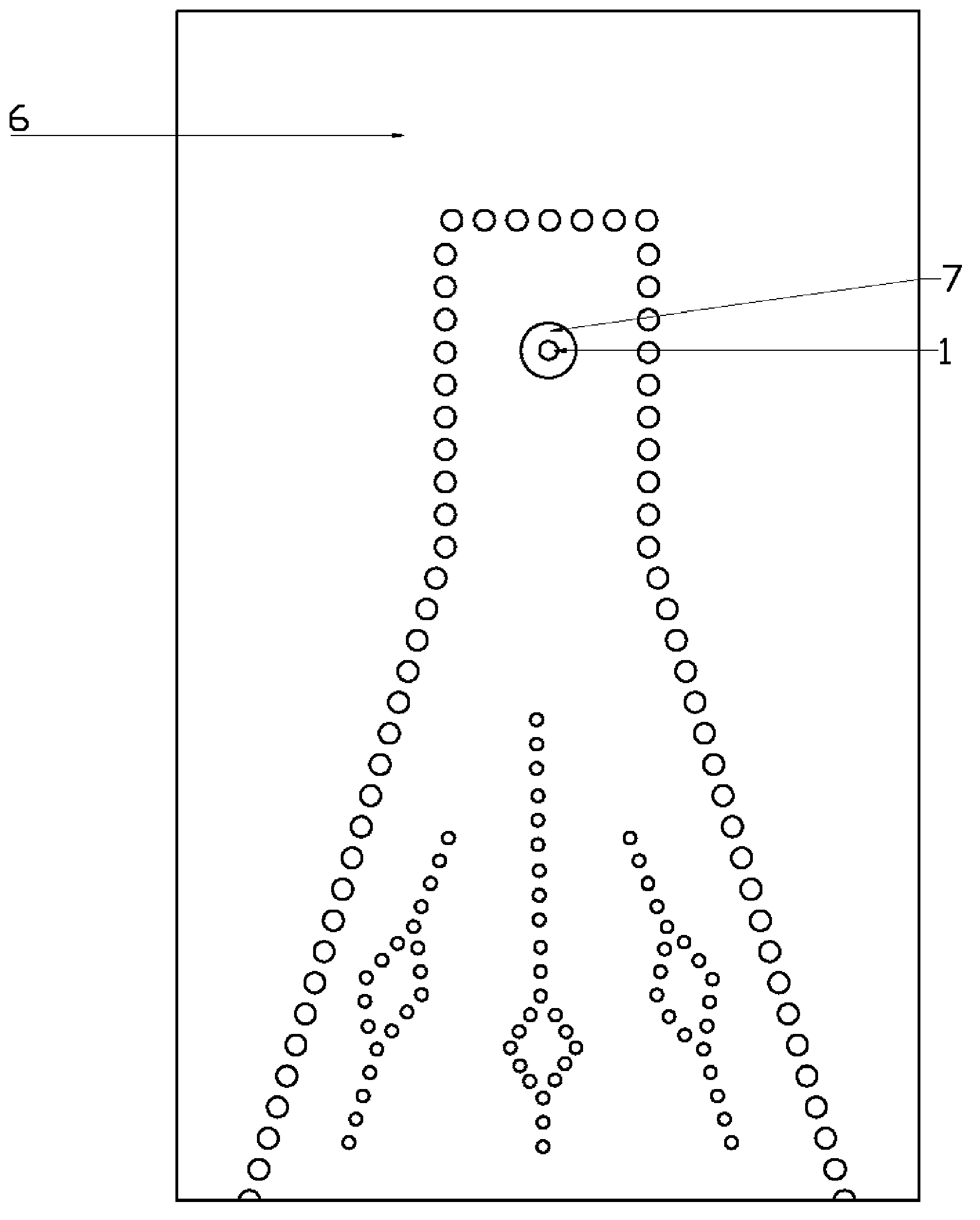 Phase-calibrated 3D-package surface antenna with embedded plated through holes