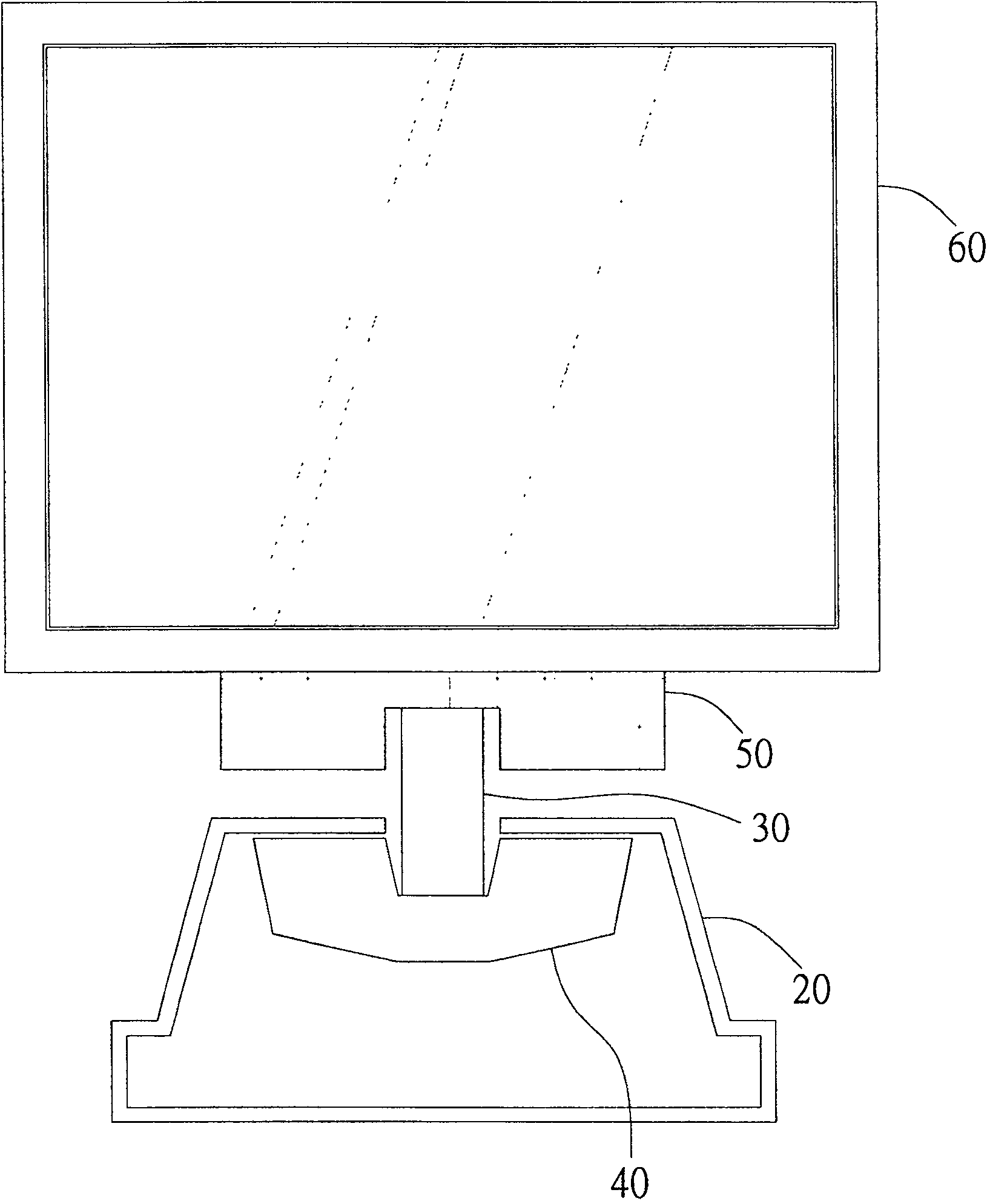 Positioning apparatus, stepless rotary positioning apparatus adn display apparatus therewith