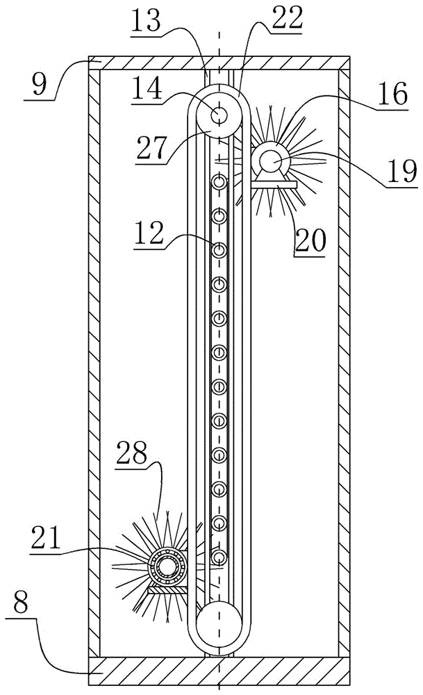 Evaporator dedusting and defrosting system of air source heat pump