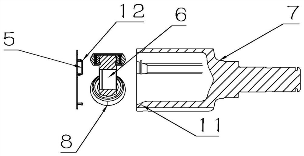 Elastic check ring for opening part of sliding universal joint and manufacturing method of elastic check ring