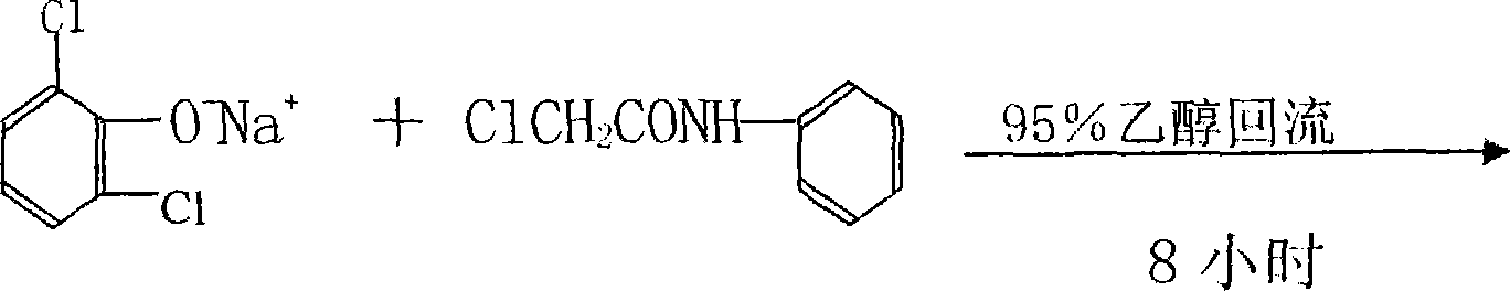 Novel technique for producing 2,6-dichloro diphenylamine