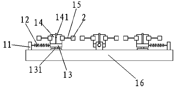 Carbon brush component and carbon brush assembly with same