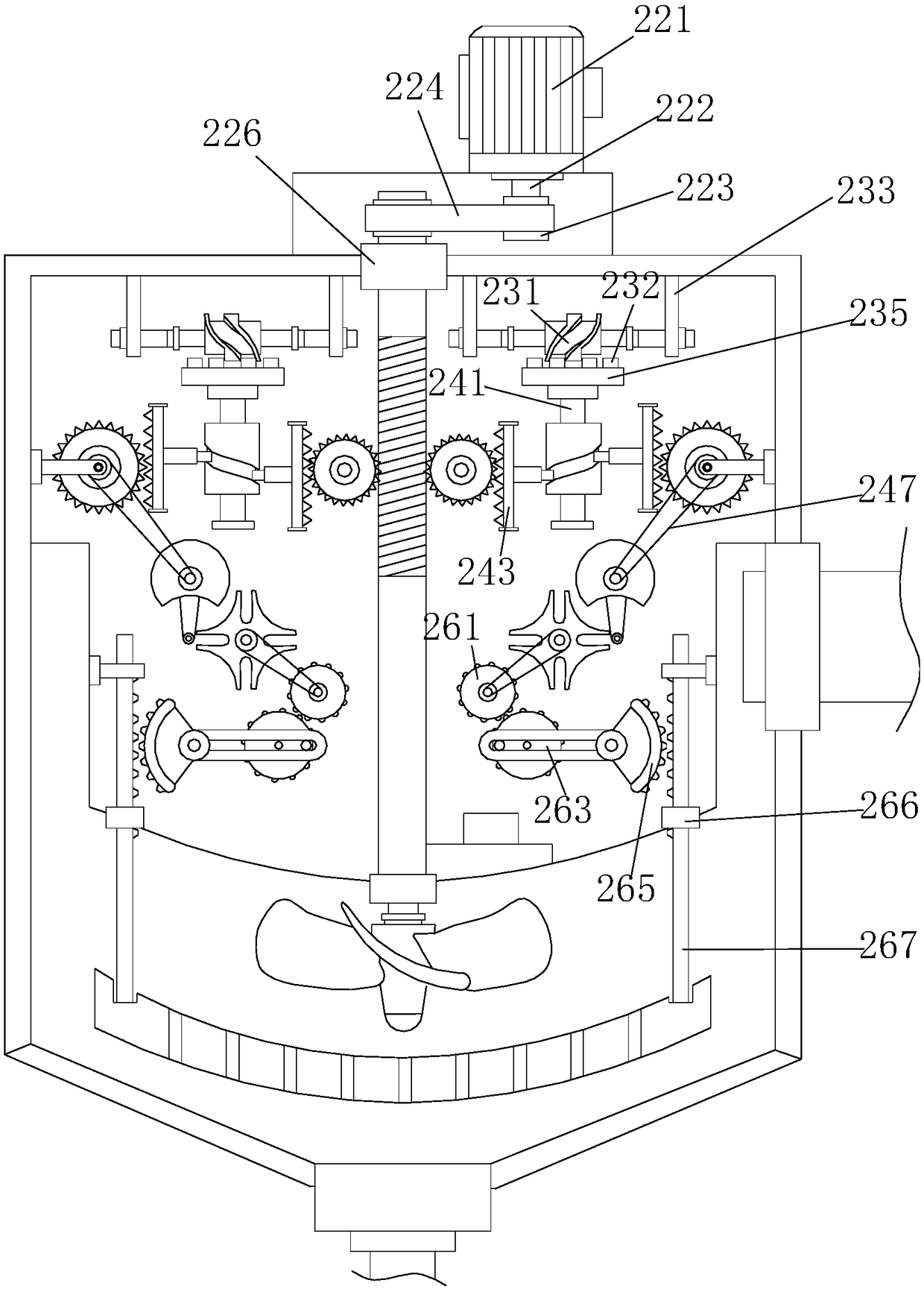 Boiler tea leaf dryer