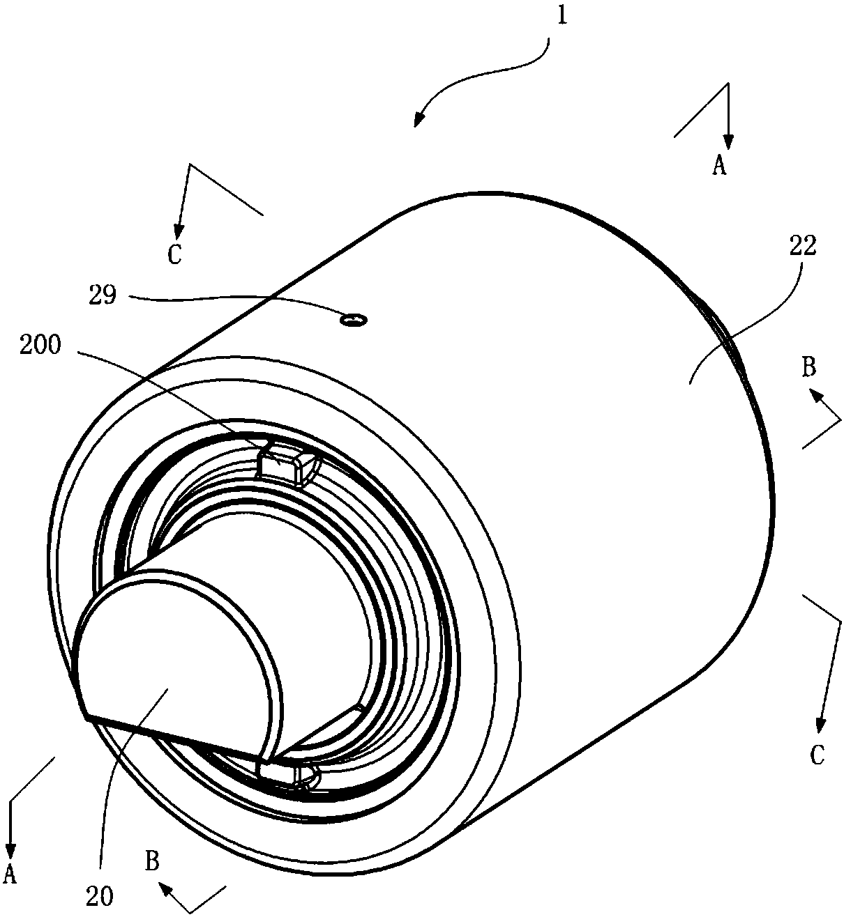 Hydraulic lining and rail train