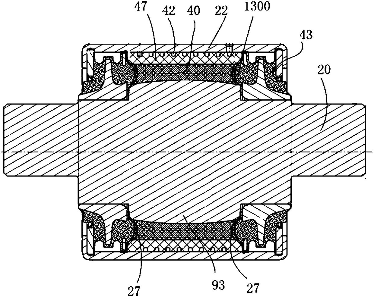 Hydraulic lining and rail train