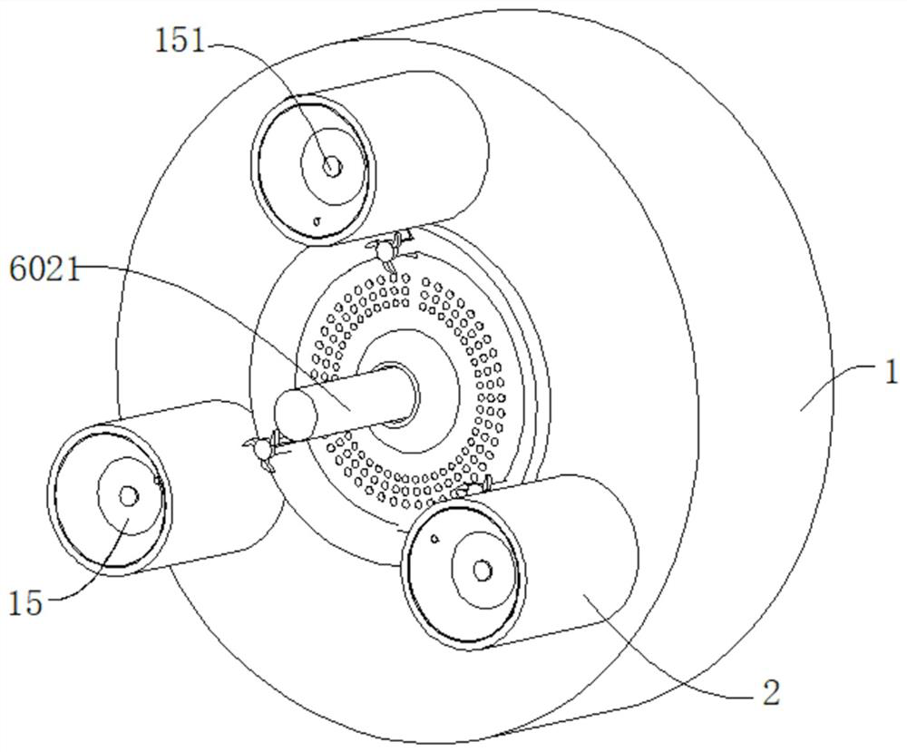 Building wall punching device and using method thereof