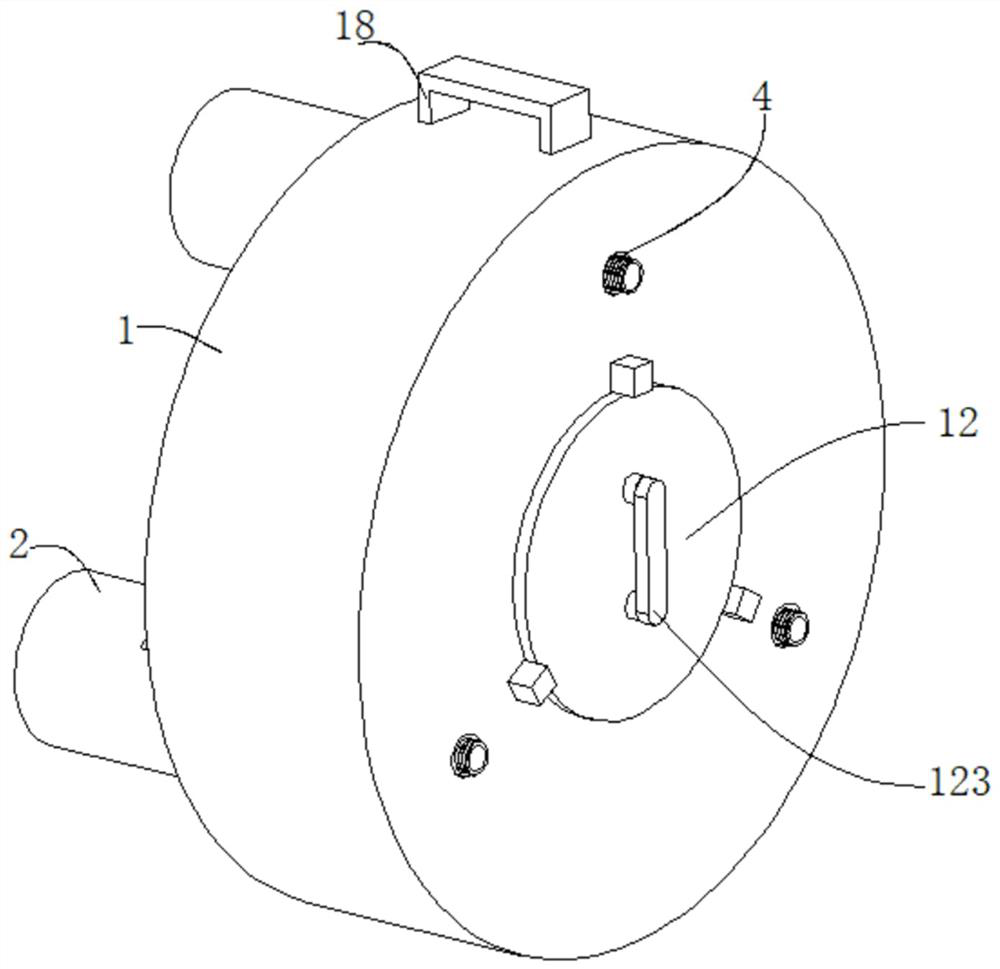 Building wall punching device and using method thereof