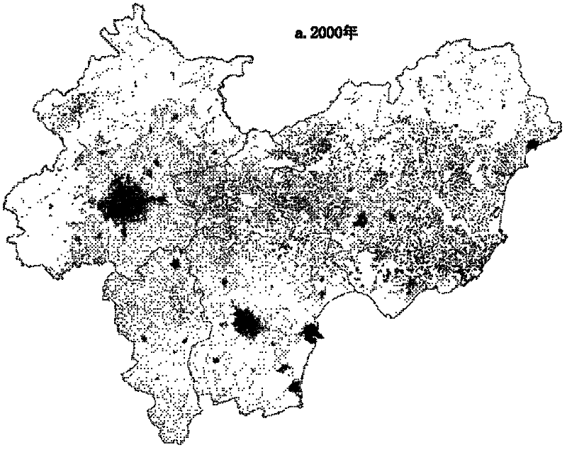 Multi-scale impervious surface information collaborative remote sensing inversion method