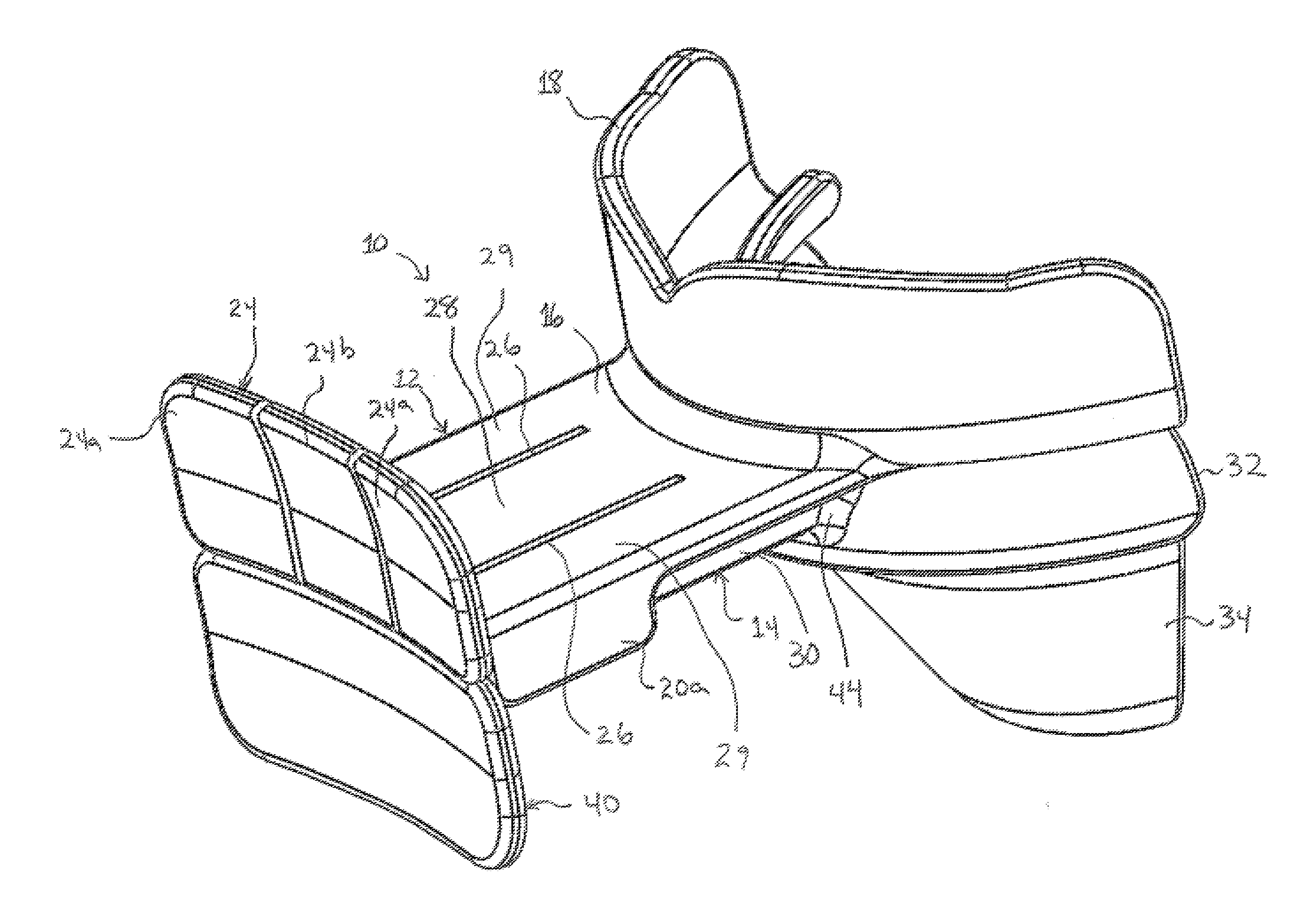 Mandibular subluxation device and method