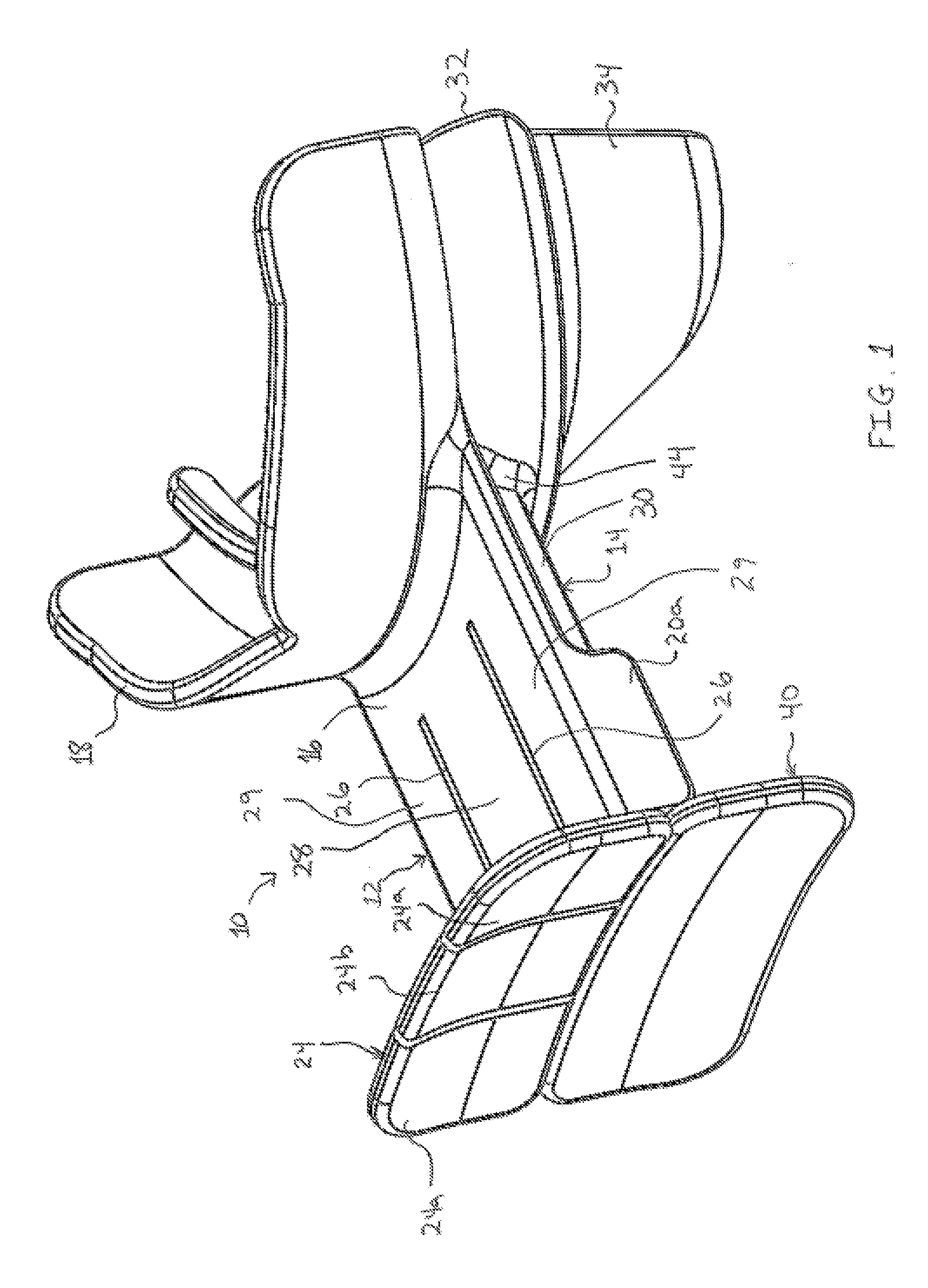 Mandibular subluxation device and method