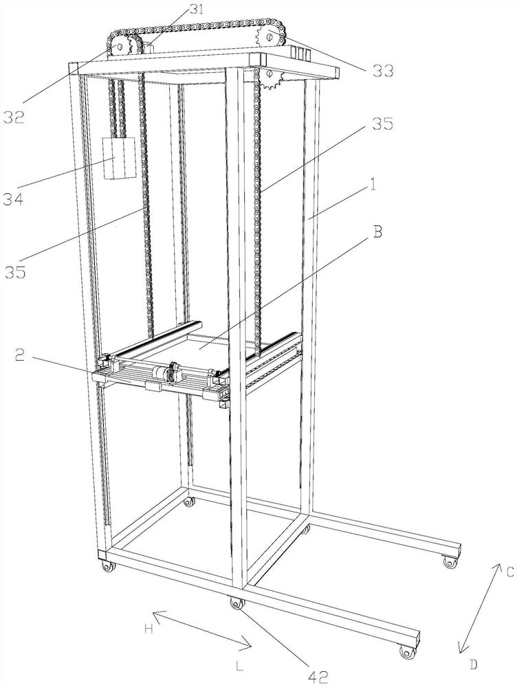 Automatic picking, placing and conveying device for insect breeding and insect breeding system