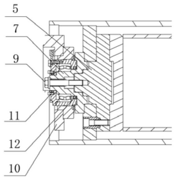 Milling drum quick-changing structure, milling machine and using method of milling drum quick-changing structure