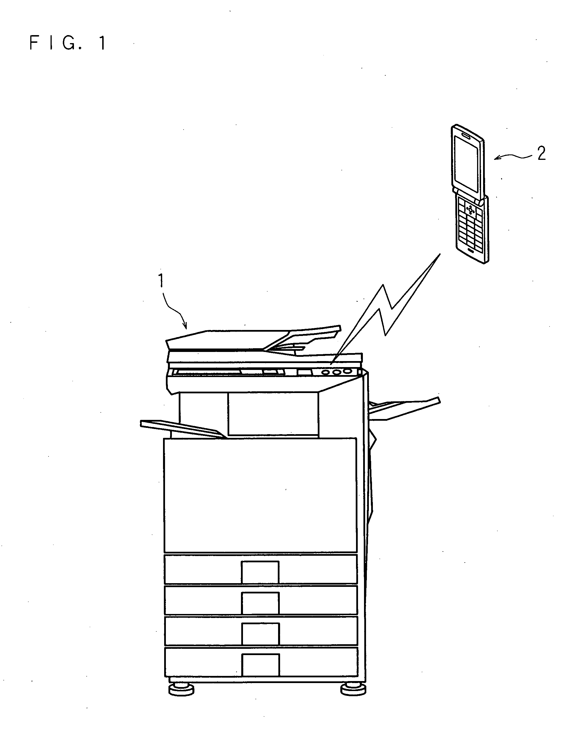 Communication system, information processing system, image formation system, image forming apparatus, mobile information terminal device and information processing device