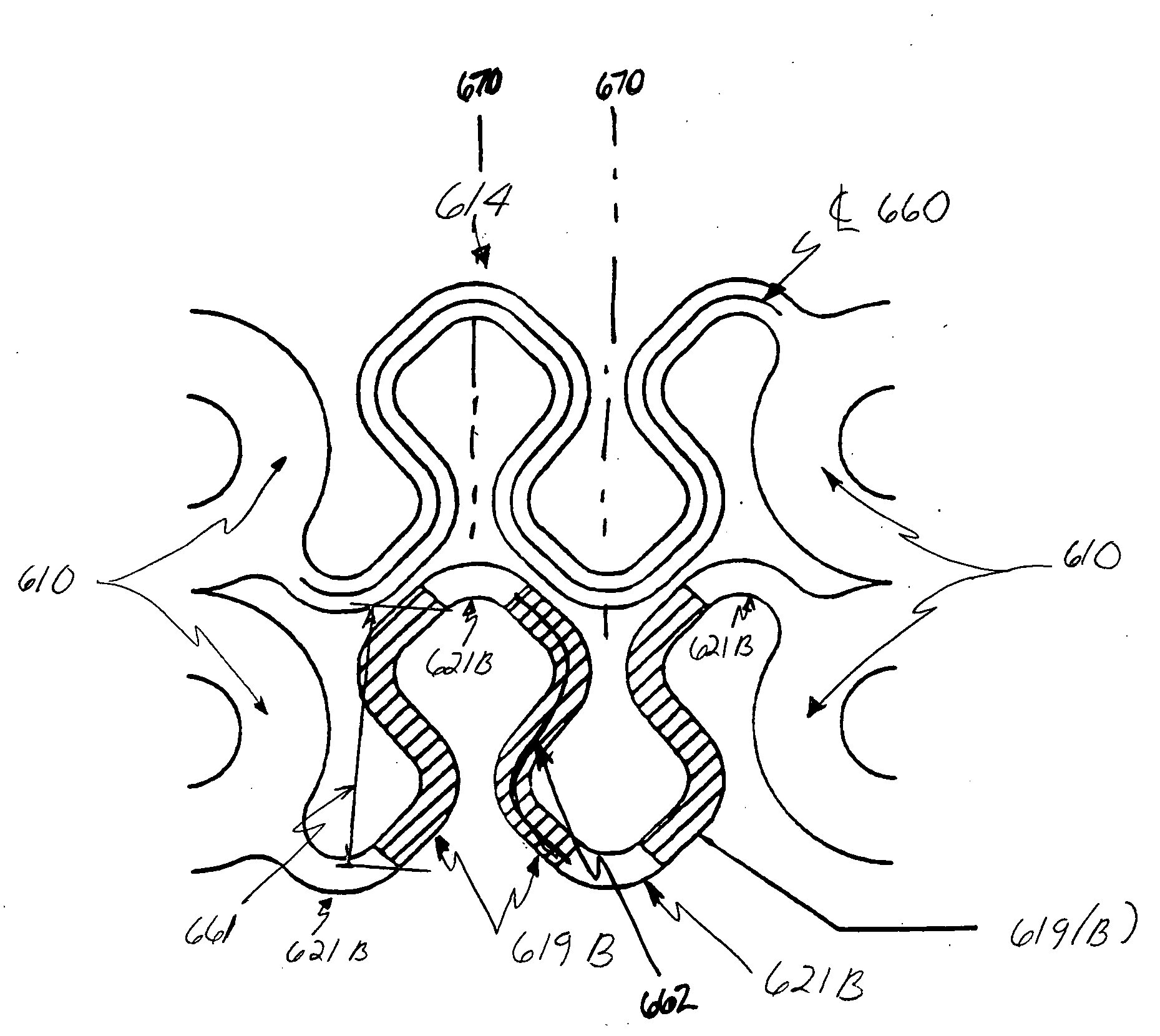 Optimized flex link for expandable stent