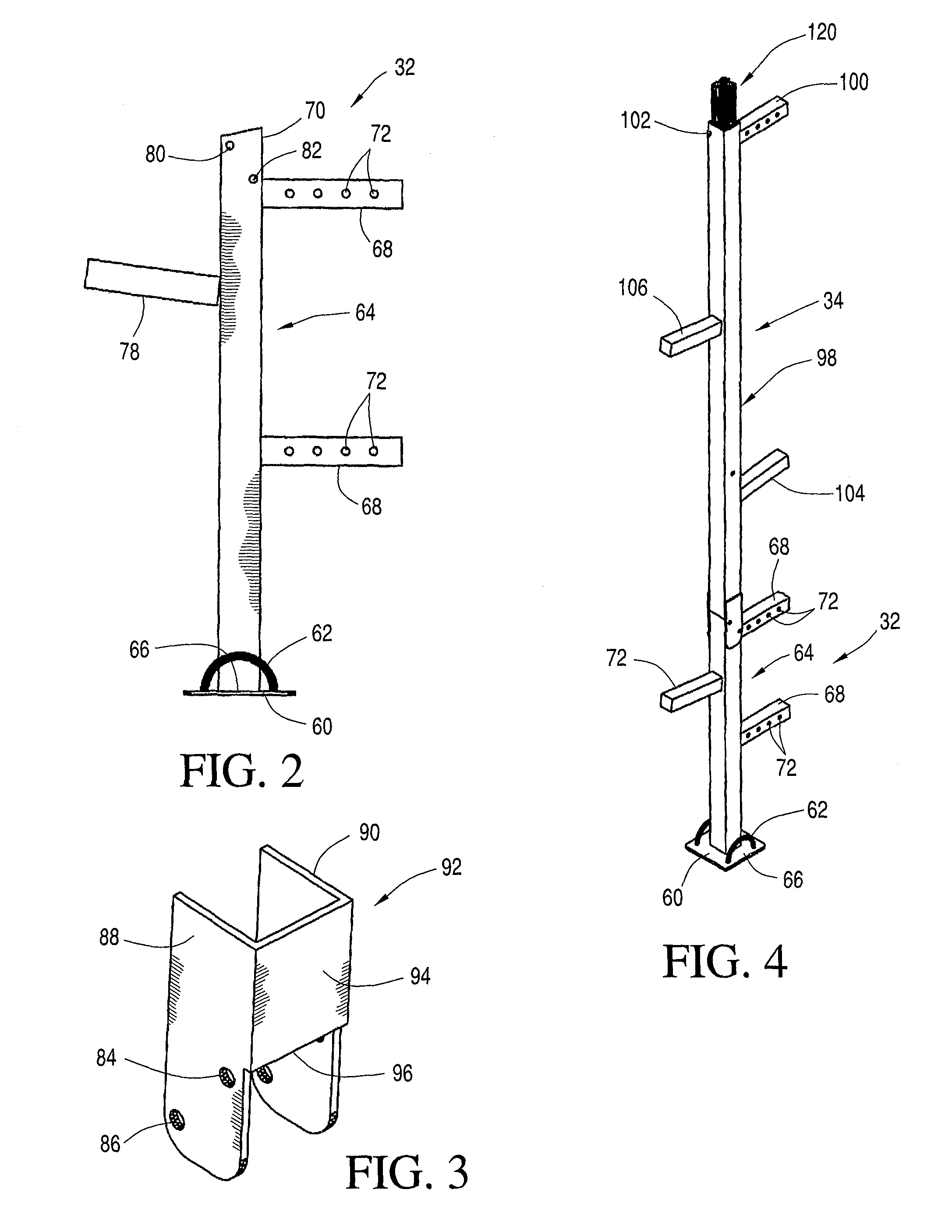 Upright tree stand