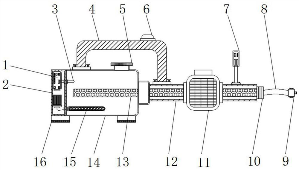 Clinical external ear cleaning device for otolaryngology department