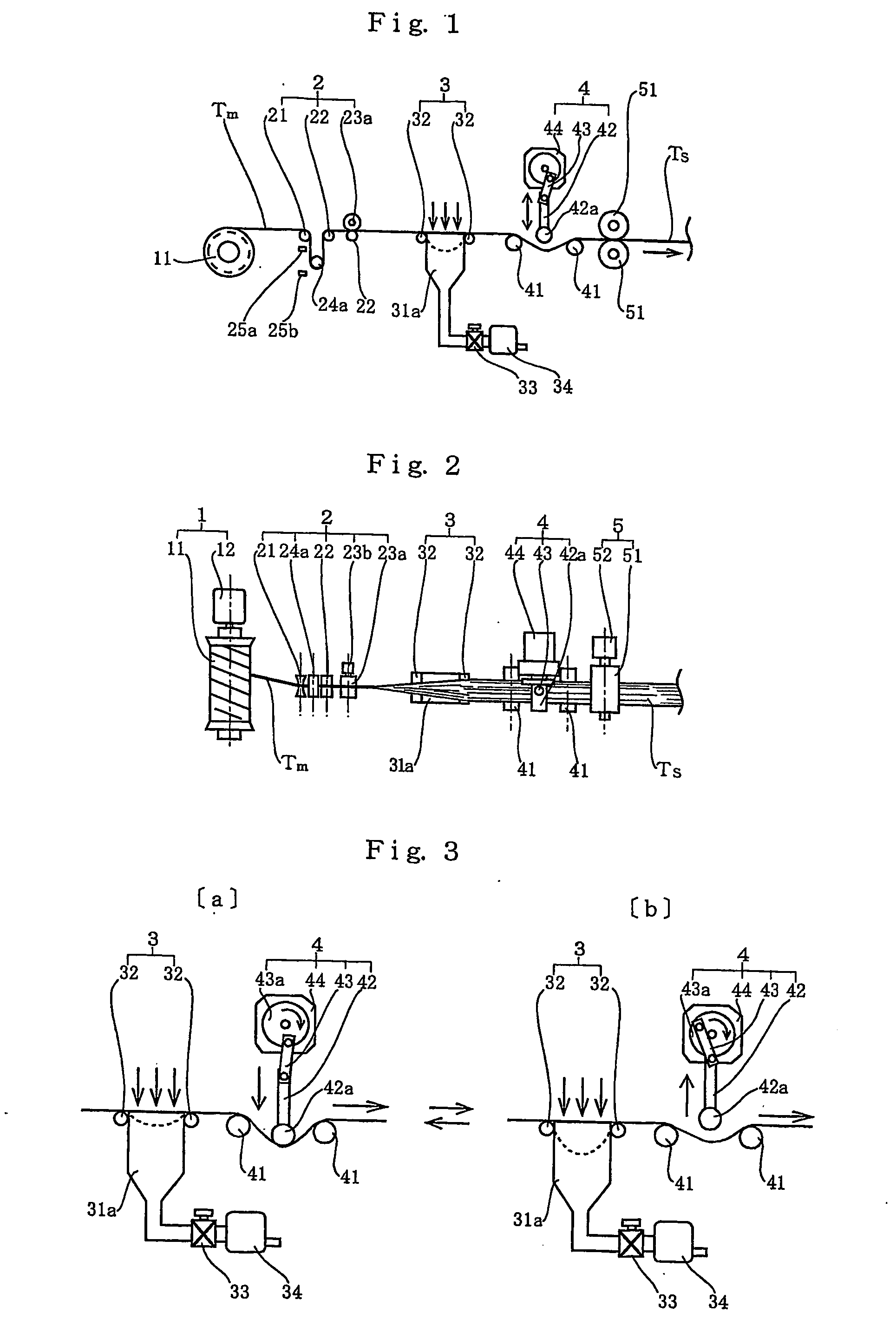 Method of producing a spread multi-filament bundle and an apparatus used in the same