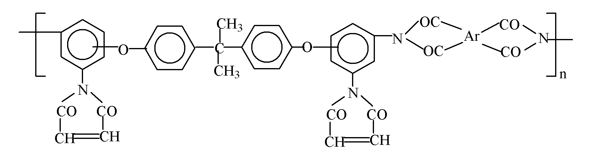 Thermosetting polyimide resin and preparation method thereof