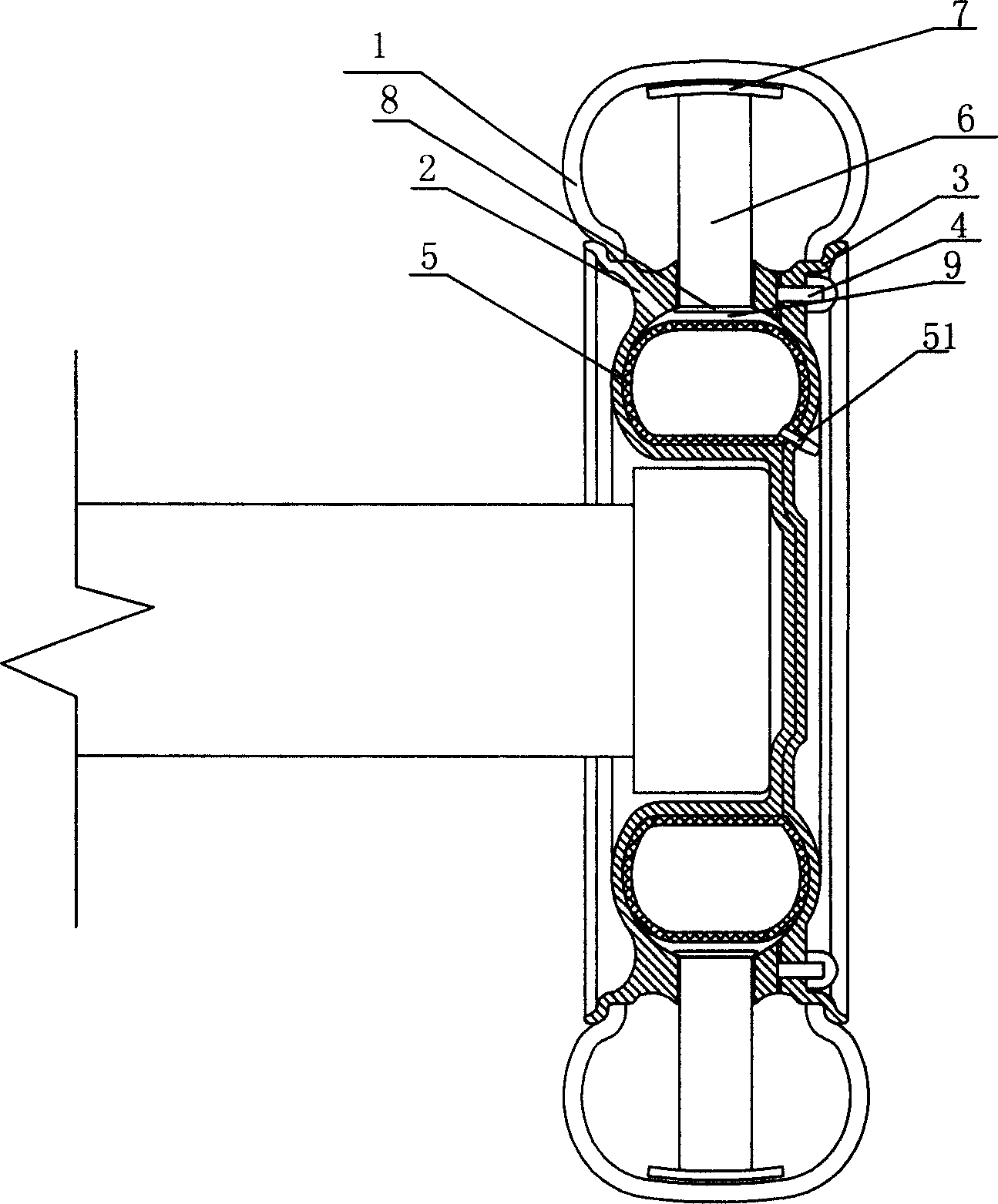 Safety tyre