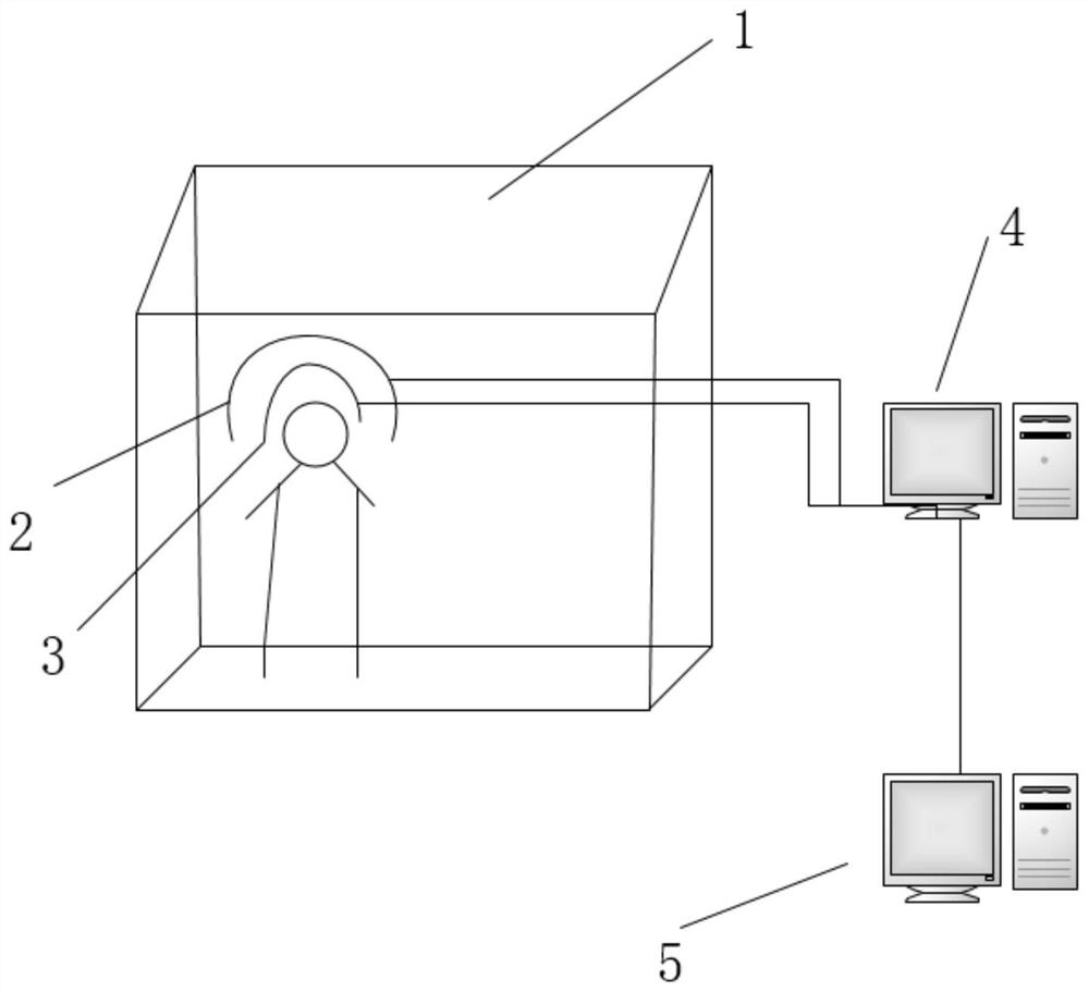 Brain structure imaging system and method based on MEG and EEG fusion