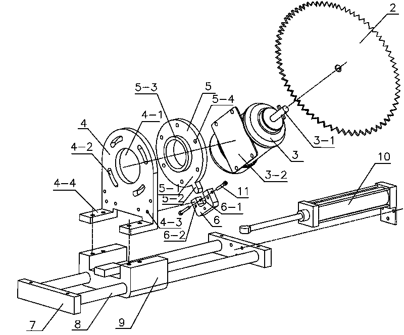 Aluminum cutting machine