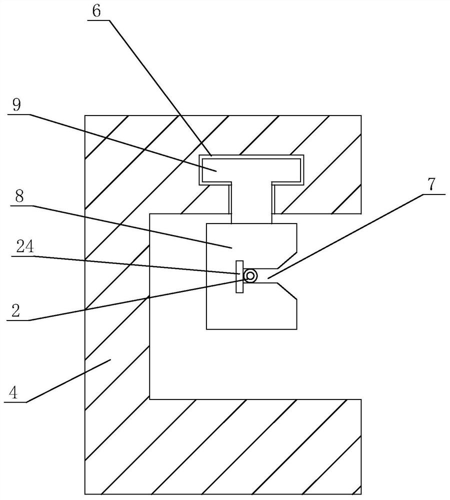 Inward-curling destroyer for medical syringe needle of department of infectious diseases