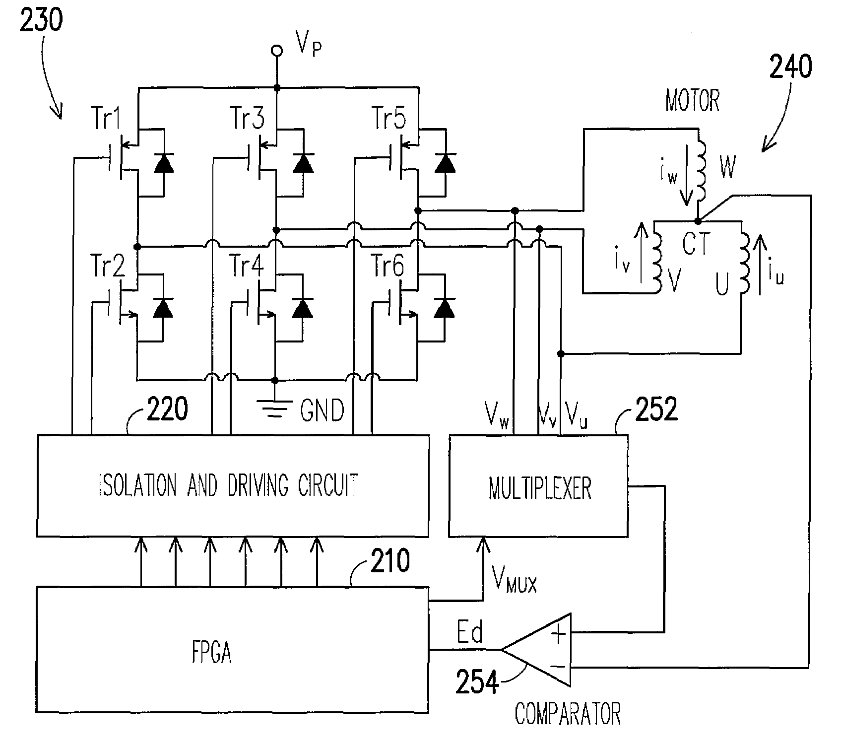 Sensorless driving method for brushless DC motor