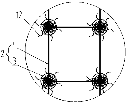 Sound insulation and shockproof device for building wall