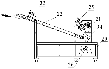 Automatic pastry production line