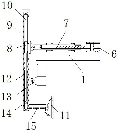 Quick lifting mechanism applied to bridge construction