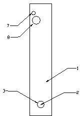 Stem knob operating tool used in narrow space