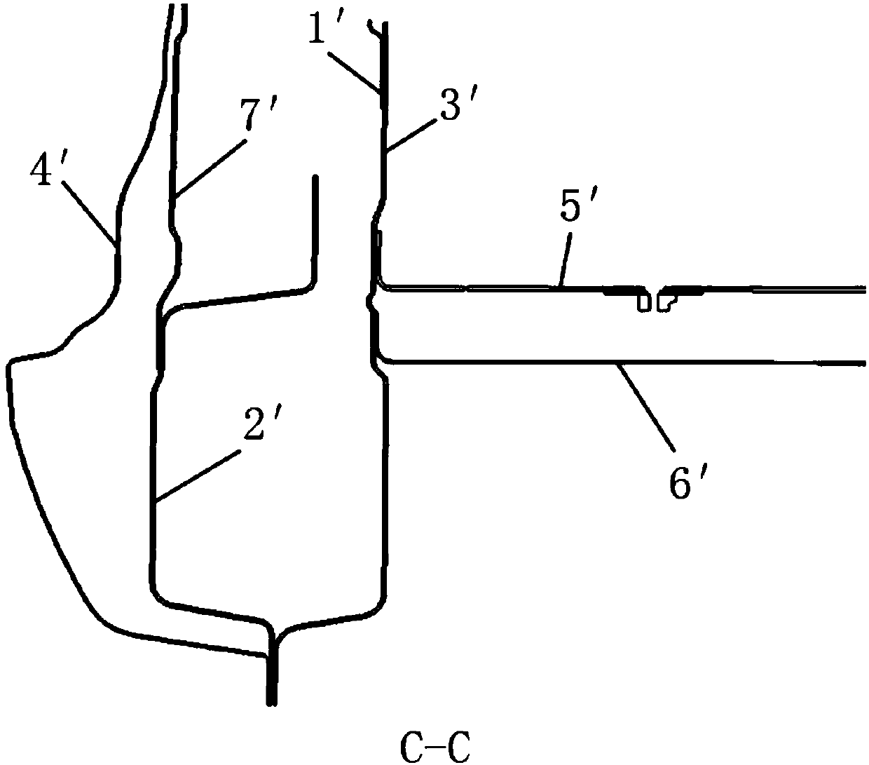 Vehicle body pillar B lower reinforcing assembly