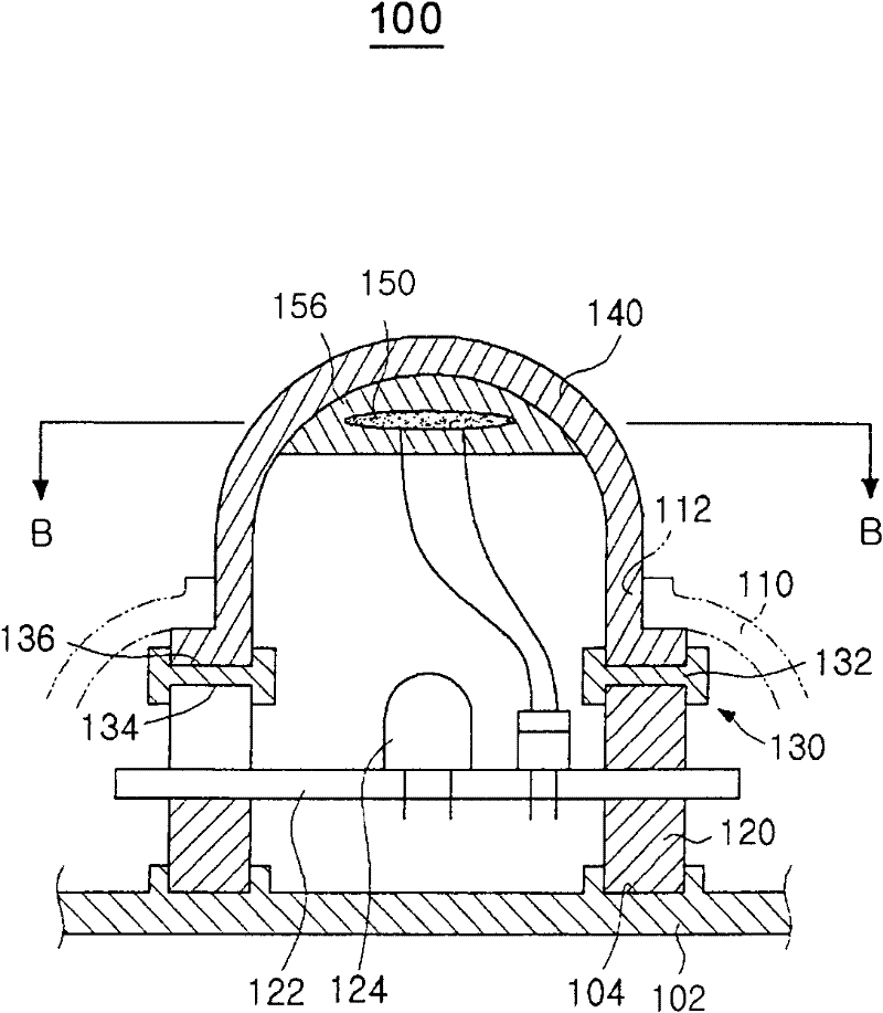 Heat- and light-radiating device for a moxibustion device for a thermotherapy apparatus