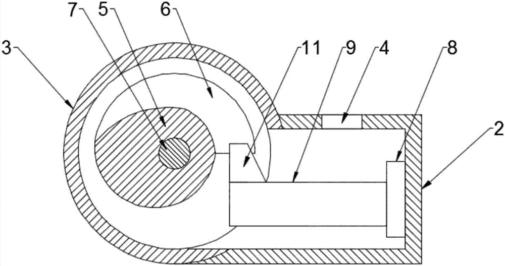 Adjustable two-jack socket