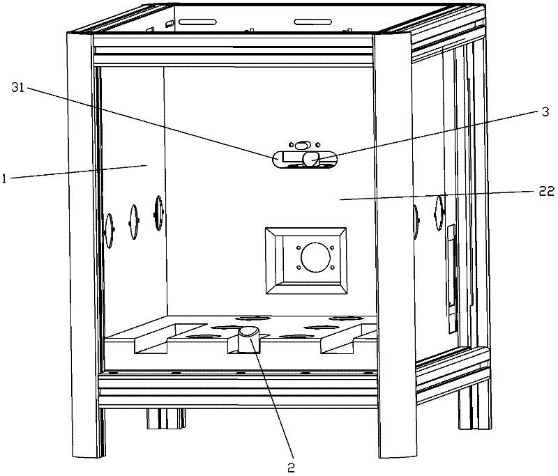 Charging energy-storage box with interlocking function