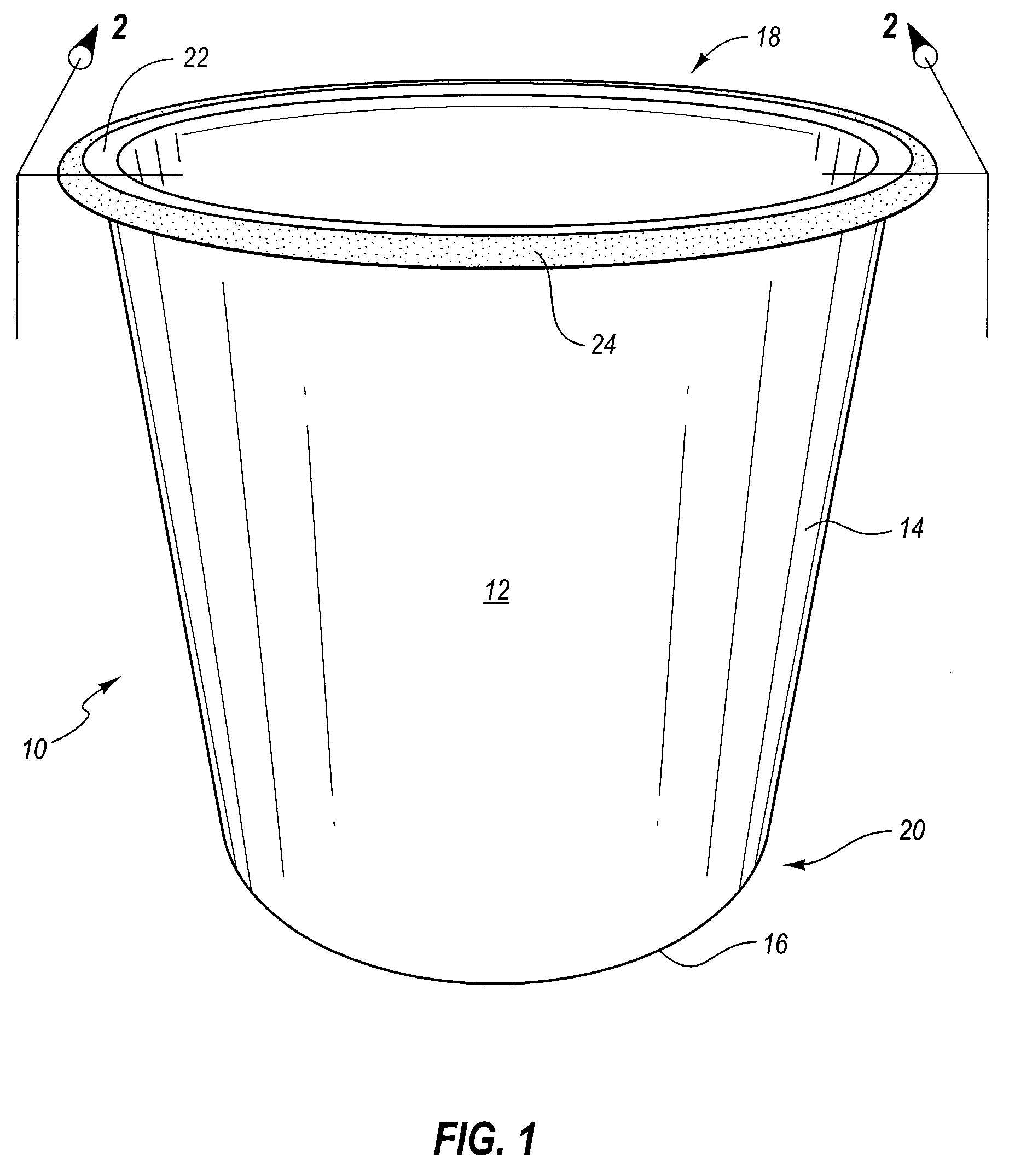 Food pan having elastomeric heat and scratch resistant protective flange gasket