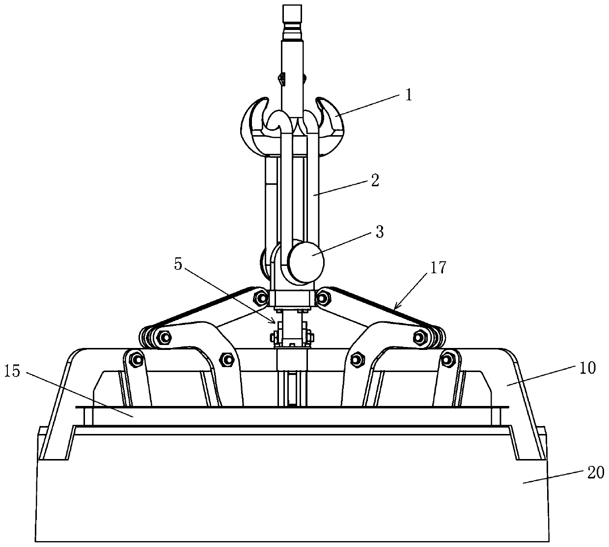 Tower drum lifting appliance