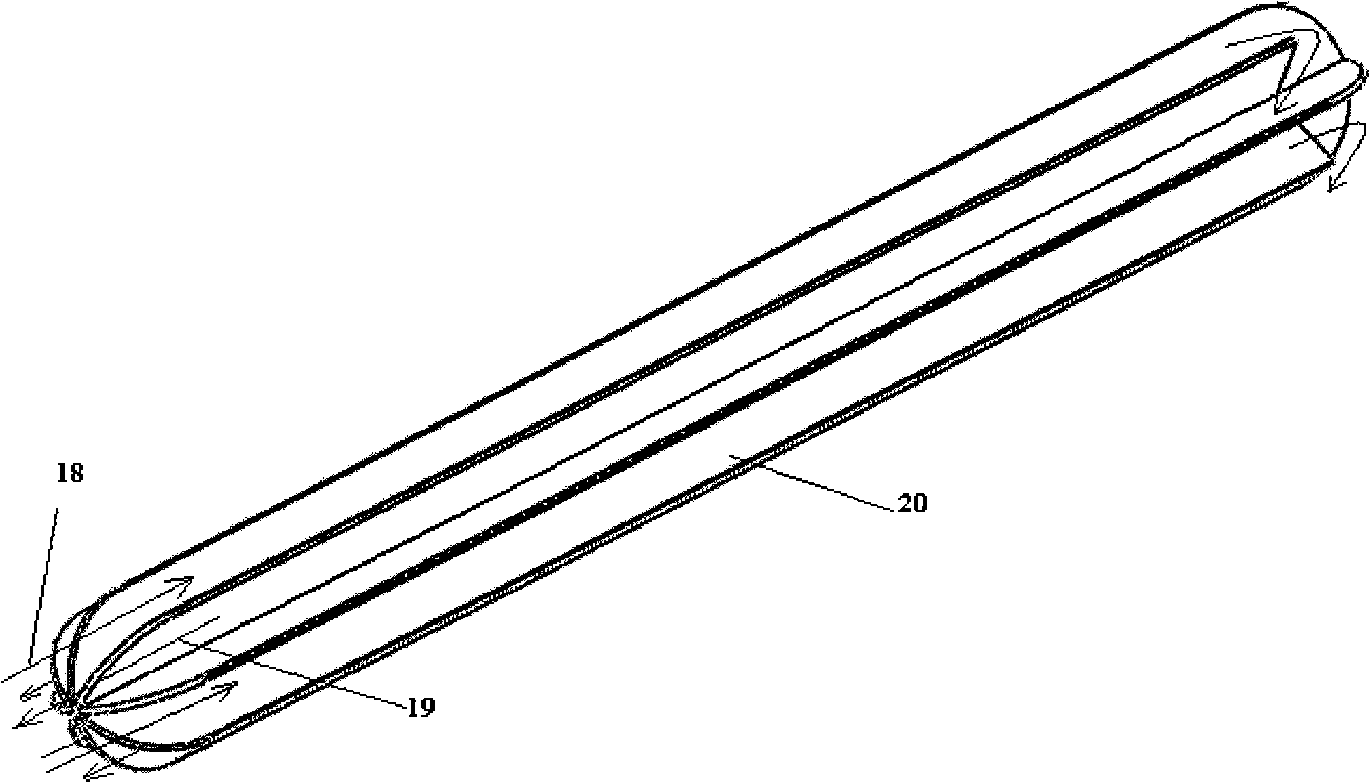 Ultra-low temperature constant temperature grabbing bar device