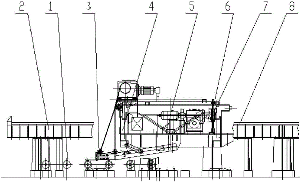 Steel wire rope lifting bar and moderate-thickness plate mechanical sizing equipment and method